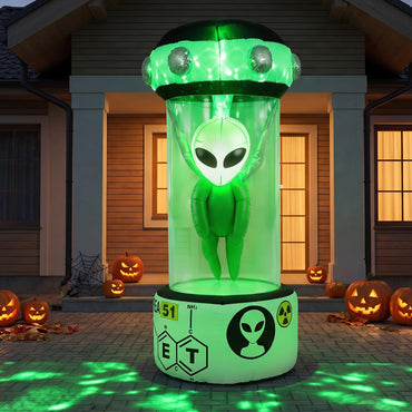 7.4 FT/225 CM Halloween Inflatable Alien