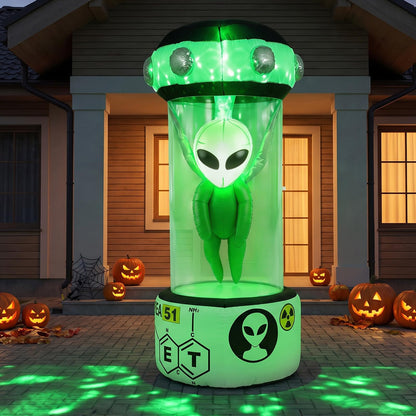 7.4 FT/225 CM Halloween Inflatable Alien