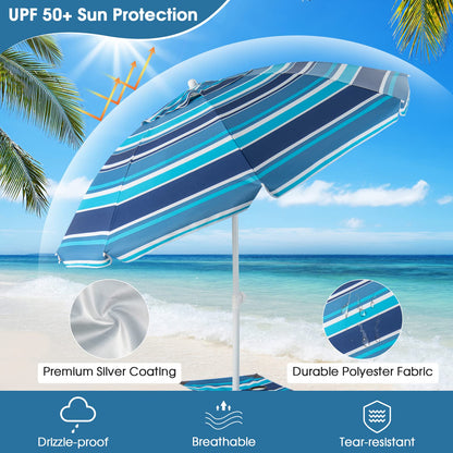 GiantexUK 2M Beach Umbrella