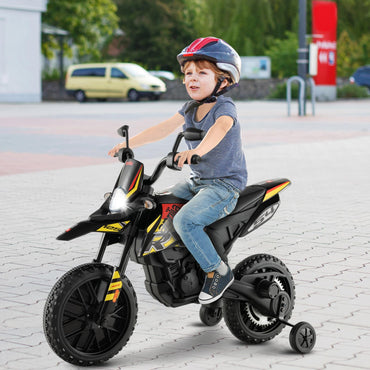 12V Battery Powered Toddler Motorbike with Music for 3-8 Years Old Kids