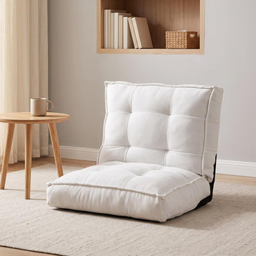 6-Level Adjustable Single Lazy Sofa Bed Chair