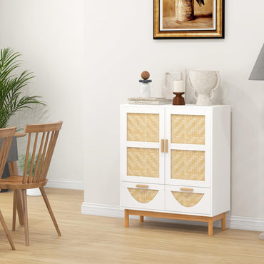 2 Door Sideboard Buffet Cabinet Accent Floor Storage Cabinet