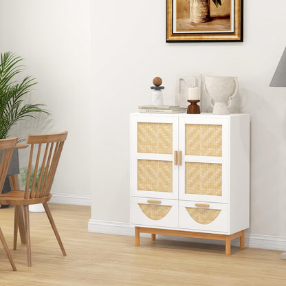 2 Door Sideboard Buffet Cabinet Accent Floor Storage Cabinet