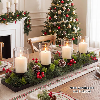 Christmas Table Centrepiece, Xmas Tabletop Decorations