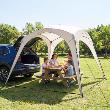 310 x 310 cm Pop up Camping Tent, Easy Setup Outdoor Sunshade Canopy