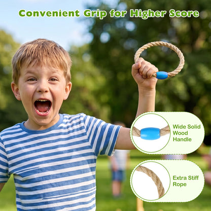 Indoor Outdoor Portable Throwing Game Toy for Beach Backyard Picnic Party