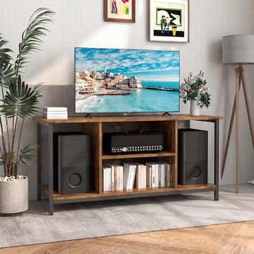 TV Stand Cabinet for 50 Inch TVs, with Power Outlets
