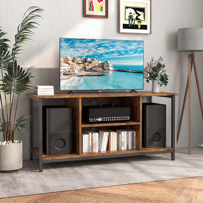 TV Stand Cabinet for 50 Inch TVs, with Power Outlets