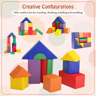 11 Piece Climb and Crawl Foam Block Play Set