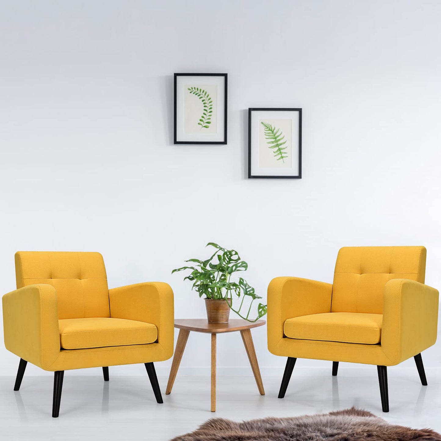 Button Tufted Resting Sofas Leisure Guest Sofa