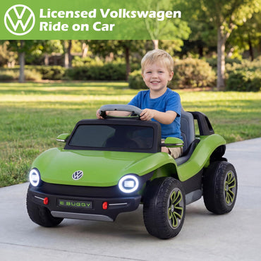 12V Kids Electric Car Licensed Volkswagen with Remote and LED Headlights