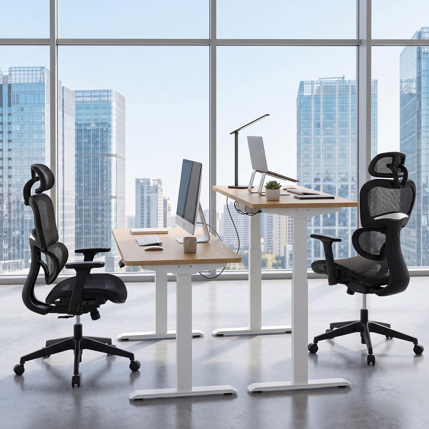 Ergonomic Office Chair, High Back Swivel Mesh Computer Desk Chair
