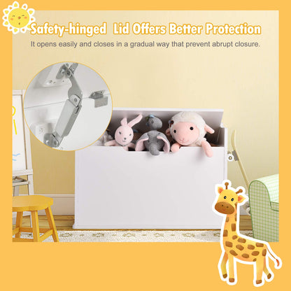 Kids Bench and Storage Chest with Cushion