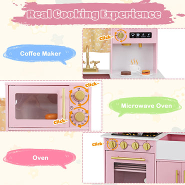Pretend Play Kitchen with Sounds & Lights