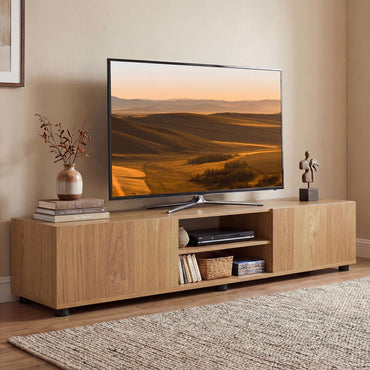 TV Unit for 70 Inch TVs, 160cm TV Stand Cabinet