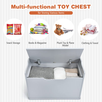 Kids Bench and Storage Chest with Cushion