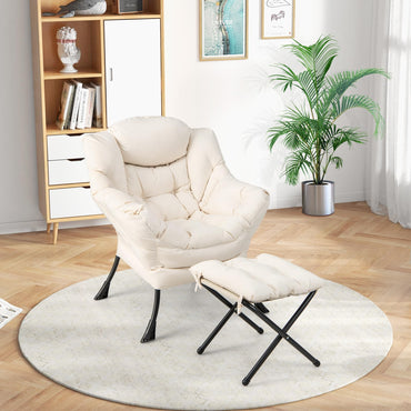 Lazy Chair with Ottoman