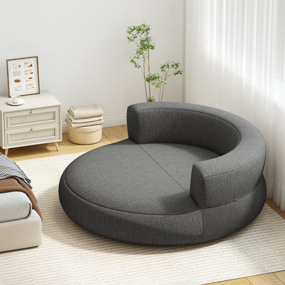 Inflatable Couch Inflatable Lounger Air Sofa with Detachable Cover