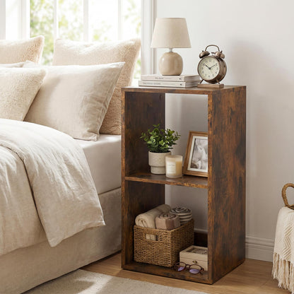 Bookshelf, Modern Vertical Bookcase with Anti-tipping Kits