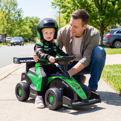 Ride on Car Toddler Sliding Car with 3 Songs Under-Seat Storage