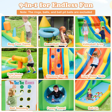 Kids Bouncy Castle Jumper House with Slide