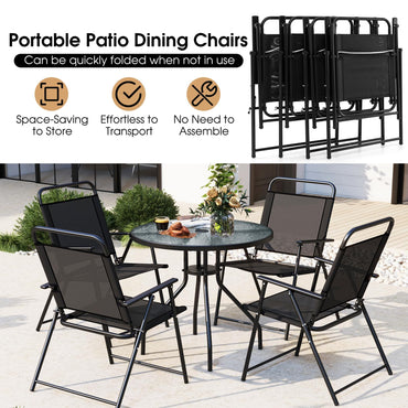 GiantexUK 6 Piece Patio Dining Set