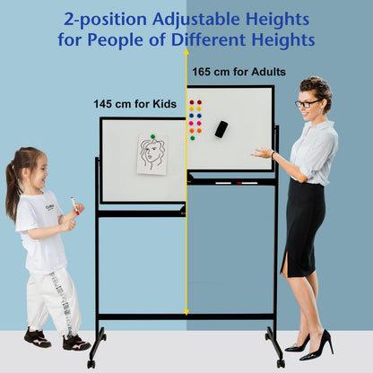 Adjustable Mobile Revolving Board with Magnets
