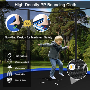 Kids Trampoline with Safety Net