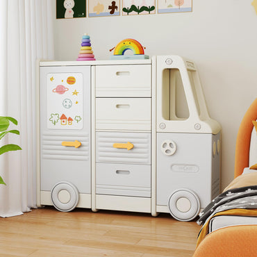 Kids Toy Storage Organizer with 4 Pull-out Drawers