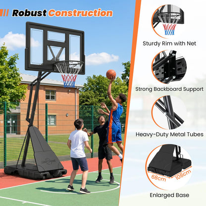 Basketball Hoop, 10FT Basketball Goal System