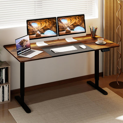 140 x 70cm Electric Height Adjustable Standing Desk