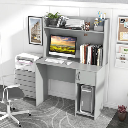 Computer Desk, Modern Writing Workstation PC Laptop Table