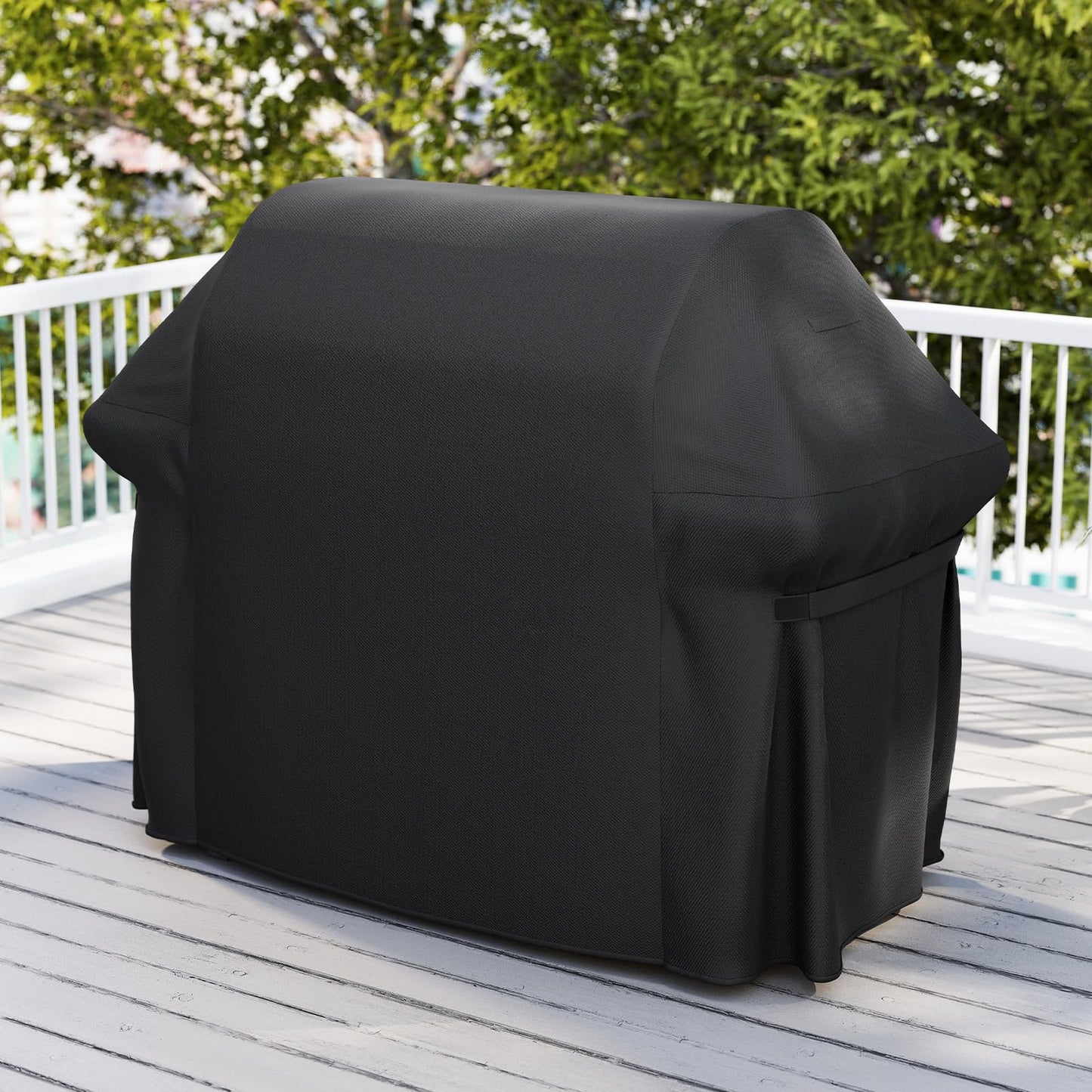 Heavy Duty Waterproof Grill Cover with Dual Handles