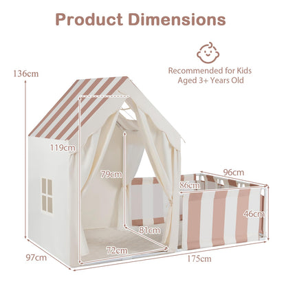 Large Kids Play Tent, Children Play House