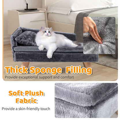 Elevated Pet Bed for Medium and Small Dogs Puppies Cats Kittens