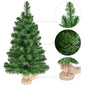 Artificial Table Top Christmas Tree with Burlap Base