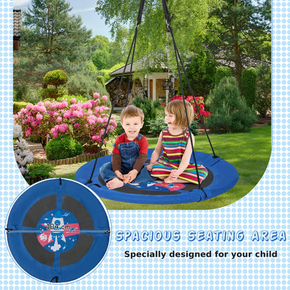104 cm Saucer Tree Swing with 600D Oxford Fabric