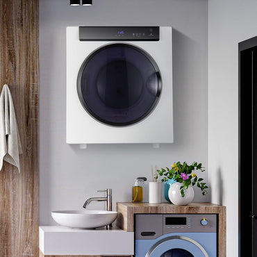 4KG Compact Dryer with Stainless Steel Tub and Multi-layer Filtration