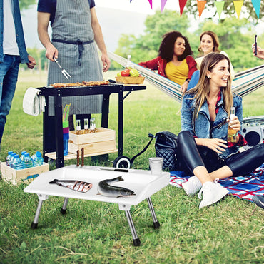 Portable Fish Fillet Table with Drainage Hose