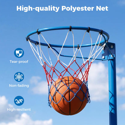 Netball Stand and Post, Adjustable Basketball Goal System