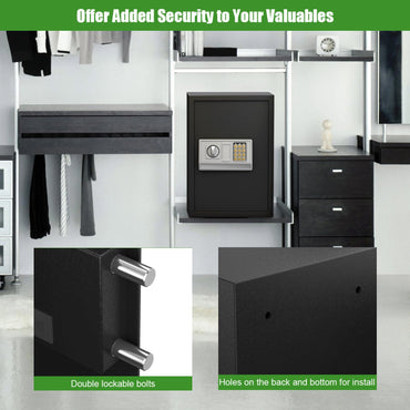 48L Digital Electronic Large Safe Box with 2 Keys
