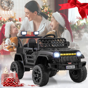 12V Kids Ride on Truck Battery Powered Car with Parental Remote