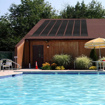 3x0.75m Solar Heating Panels with Complete Connecting Kits