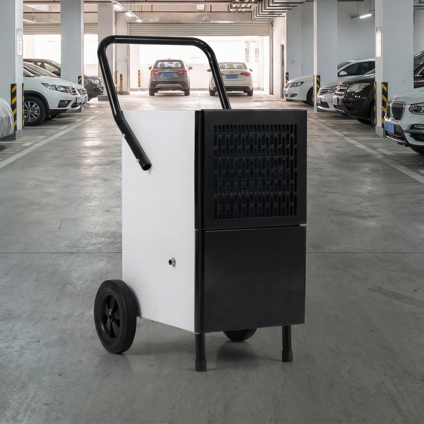 80L/Day Commercial Dehumidifier, 400m² Coverage Industrial Dehumidifiers