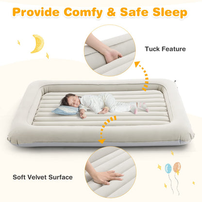 Inflatable Toddler Travel Bed
