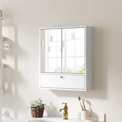 Wall Mounted Storage Cupboard with Shelf