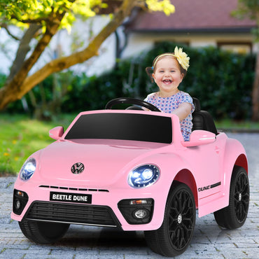 12V Volkswagen Beetle Electric Kids Ride On Car with Remote Control