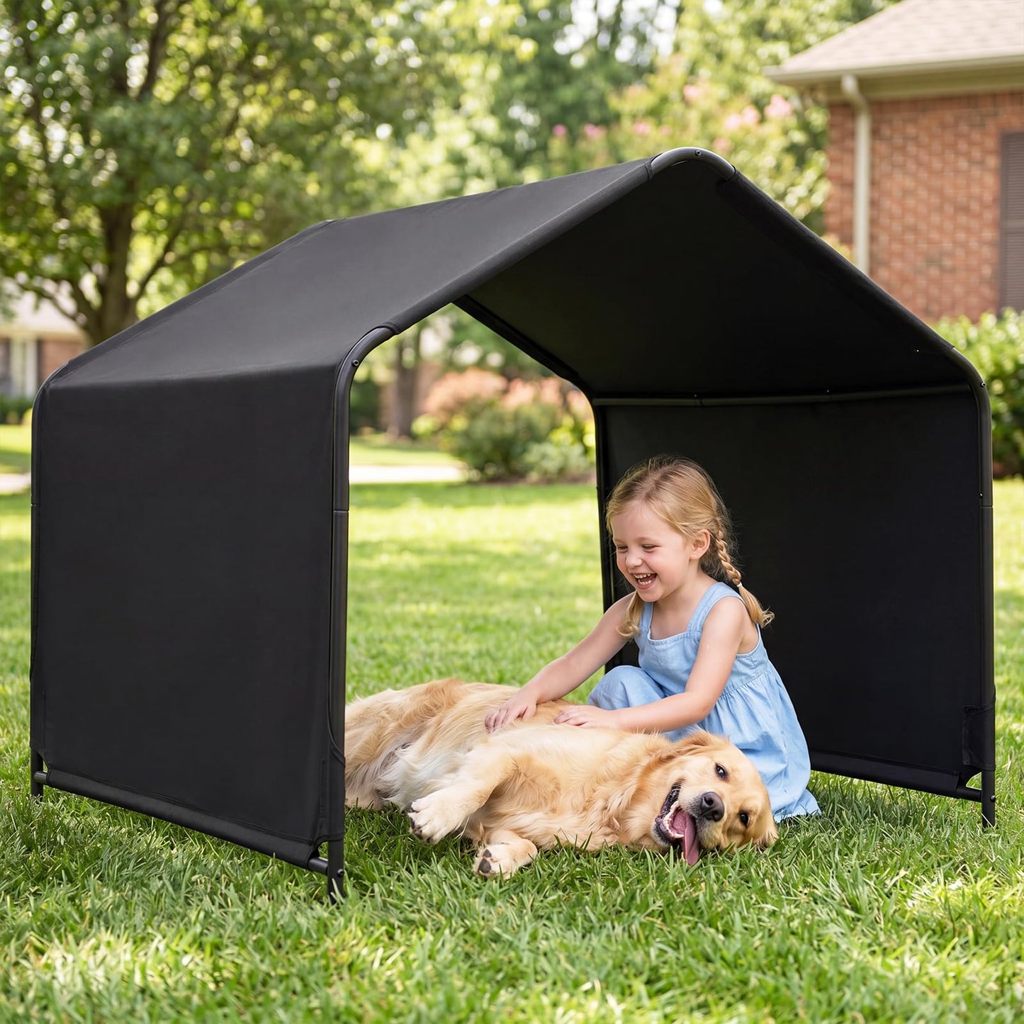 Dog Shade Shelter, Portable Outdoor Dog Tent