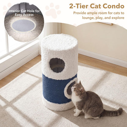 Cat House for Indoor Cats, Cat Hideaway Cave