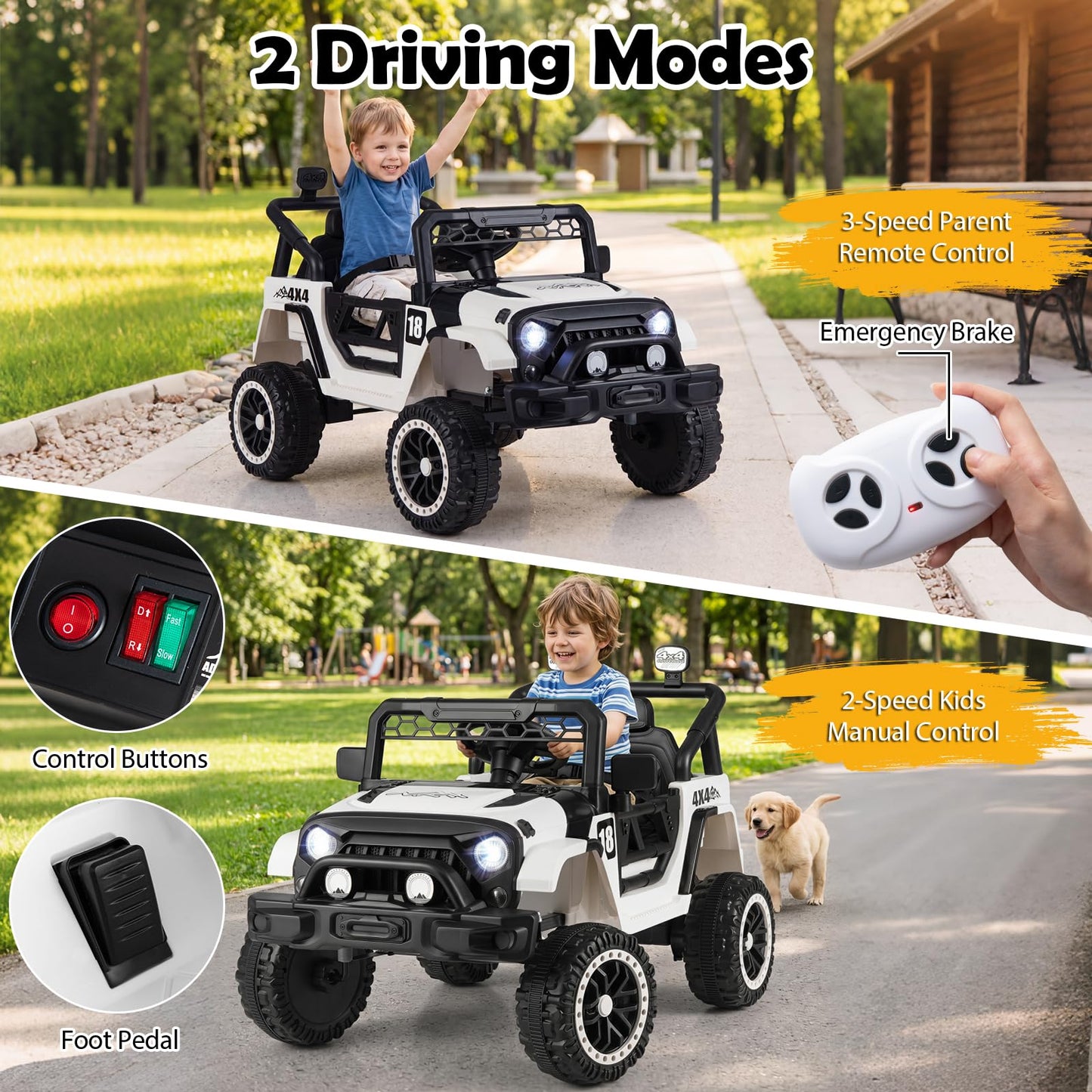 12V Kids Ride on Car with Remote Control